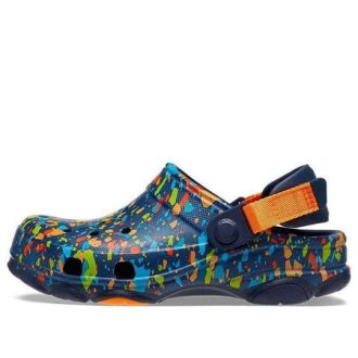 Crocs (GS) Classic All Terrain Terrazzo Träskor ”Blue Orange Multi” 207610-4HQ