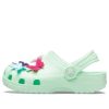 Crocs (GS) Classic Butterfly Charm Träskor ”Mint” 206179-3TI