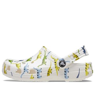 Crocs (GS) Classic Character Print Clogs ”White” 209697-9DH