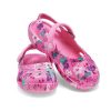 Crocs (GS) Classic Charm Mary Jane Sandaler ”Pink Purple” 206364-669