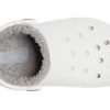Crocs (GS) Classic Clog Håll dig varm Lättviktsvit grå sandaler ”White Light Grey” 205977-11H Crocs (GS) Classic Clog Håll dig varm Lättviktsvit grå sandaler ”White Light Grey” 205977-11H