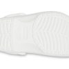 Crocs (GS) Classic Clog Håll dig varm Lättviktsvit grå sandaler ”White Light Grey” 205977-11H Crocs (GS) Classic Clog Håll dig varm Lättviktsvit grå sandaler ”White Light Grey” 205977-11H