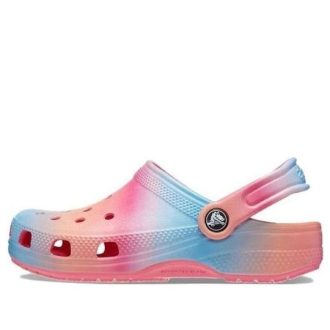 Crocs (GS) Classic Color Dip Clogs ”Pink Blue Orange” 209041-6WA