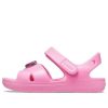 Crocs (GS) Classic Cross-Strap Charm Sandaler ”Pink” 206947-669