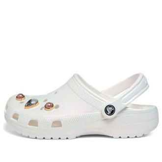 Crocs (GS) Classic Crystals Clogs ”White” 208435-100