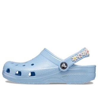 Crocs (GS) Classic Daisy Chain Clogs ”Blue” 209064-4NS