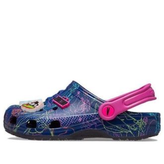 Crocs (GS) Classic Disney Villains Träskor ”Blue Purple Pink” 207722-03