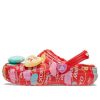 Crocs (GS) Classic Fodrade Elevated Sweethearts Clogs ”Red multi” 207814-610