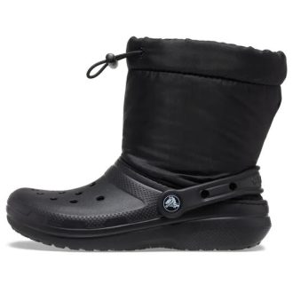 Crocs (GS) Classic Fodrade Neo Puff Boots ”Core Black” 207940-001