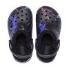 Crocs (GS) Classic Fuzz-fodrad träsko ”Black Lightning” 207322-0C4