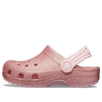 Crocs (GS) Classic Glitter Clogs ”Rose Pink” 205441-682