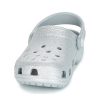 Crocs (GS) Classic Glitter Clogs ”Silver” 205441-040