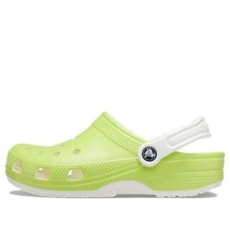 Crocs (GS) Classic Glow in the Dark Träskor ”Grön” 209158-3UH