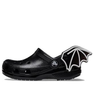 Crocs (GS) Classic I Am Bat Clogs ”Black White” 209231