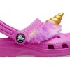 Crocs (GS) Classic I AM Unicorn Clog ”Fuchsia Gold” 209081-6UB