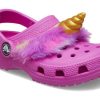 Crocs (GS) Classic I AM Unicorn Clog ”Fuchsia Gold” 209081-6UB