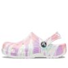 Crocs (GS) Classic Tie-Dye grafiska träskor ”White Multi” 205451-6SN