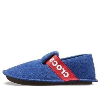 Crocs (GS) Classic Tofflor ”Blue Red” 205349-4O5