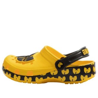 Crocs (GS) Classic Wu-Tang Clan Clogs ”Yellow Black” 207742-731