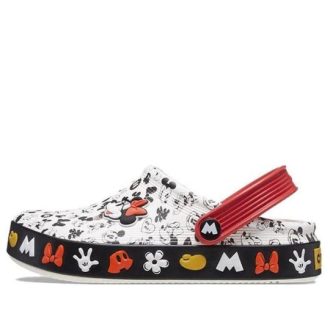 Crocs (GS) Classic x Musse Pigg Träskor ”Vit Röd Svart” 208866-100