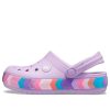 Crocs (GS) Crocband Chevron Beaded Clogs ”Lilac Multi” 207007-5PR