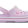 Crocs (GS) Crocband Clog ”Pink White” 207006-6GD