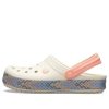 Crocs (GS) Crocband Gallery Träskor ”White Pink” 205166-1AS