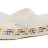 Crocs (GS) Crocband Gem Band Clogs ”White Multi” 207605-100