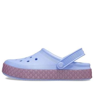 Crocs (GS) Crocband IV reflekterande sjöjungfruträskor ”Blue Pink” 208578-5Q7