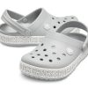 Crocs (GS) Crocband Logo Mania Clogs ”Grey Silver” 205992-00J