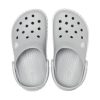 Crocs (GS) Crocband Logo Mania Clogs ”Grey Silver” 205992-00J