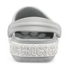Crocs (GS) Crocband Logo Mania Clogs ”Grey Silver” 205992-00J