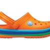 Crocs (GS) Crocband Rainbow Band Träskor ”Orange Blue” 205205-80O