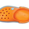 Crocs (GS) Crocband Rainbow Band Träskor ”Orange Blue” 205205-80O