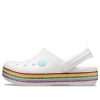 Crocs (GS) Crocband Rainbow Shoes ”White Multi” 206751-100