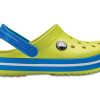 Crocs (GS) Crocband Round Toe Träskor ”Yellow Blue” 204537-73E