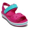 Crocs (GS) Crocband-sandaler med remstängning ”Pink Blue” 12856-6LH