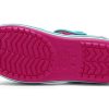Crocs (GS) Crocband-sandaler med remstängning ”Pink Blue” 12856-6LH