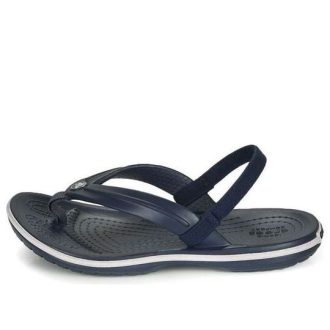 Crocs (GS) Crocband Sandaler med Slingback Strap ”Navy Black” 205777-410