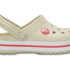 Crocs (GS) Crocband-träskor ”Beige Red” 204537-1AS