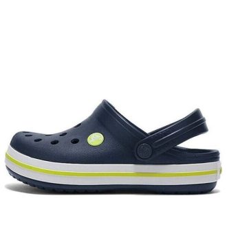 Crocs (GS) Crocband-träskor ”Blue White” 204537-42K