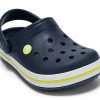 Crocs (GS) Crocband-träskor ”Blue White” 204537-42K