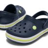 Crocs (GS) Crocband-träskor ”Blue White” 204537-42K