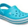 Crocs (GS) Crocband-träskor ”Blåvita” 204537-4SL