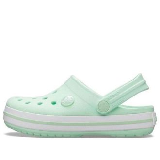 Crocs (GS) Crocband Träskor ”Mint Green White” 204537-3TI