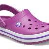 Crocs (GS) Crocband-träskor ”Purple White” 204537-54R