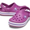 Crocs (GS) Crocband-träskor ”Purple White” 204537-54R