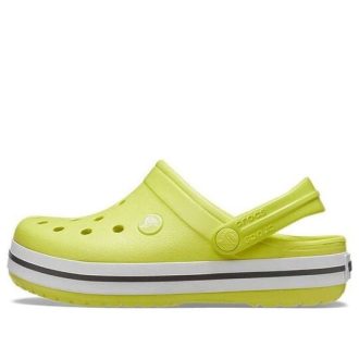 Crocs (GS) Crocband-träskor ”Solar Yellow” 207006-725