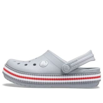 Crocs (GS) Crocband Varsity träskor ”Gråröd” 207008-007