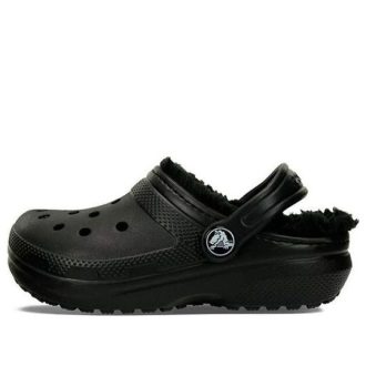 Crocs (GS) Fodrade Clog Outdoor Sandaler ”Svarta” 207009-060